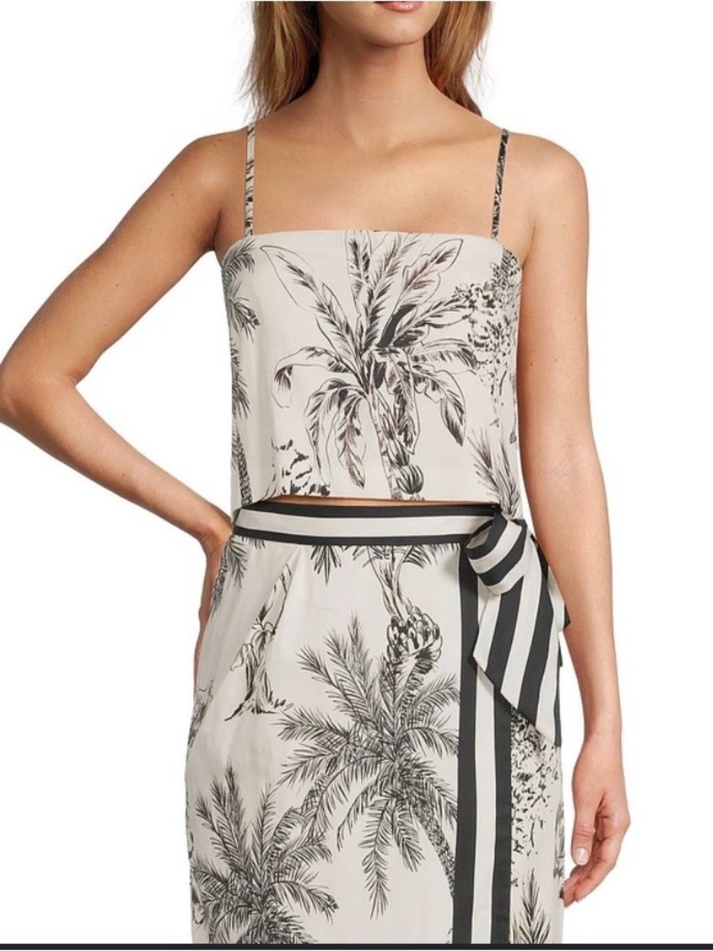NWT Antonio Melani Callista Square Neck Sleeveless Blouse size 12 Reg $129